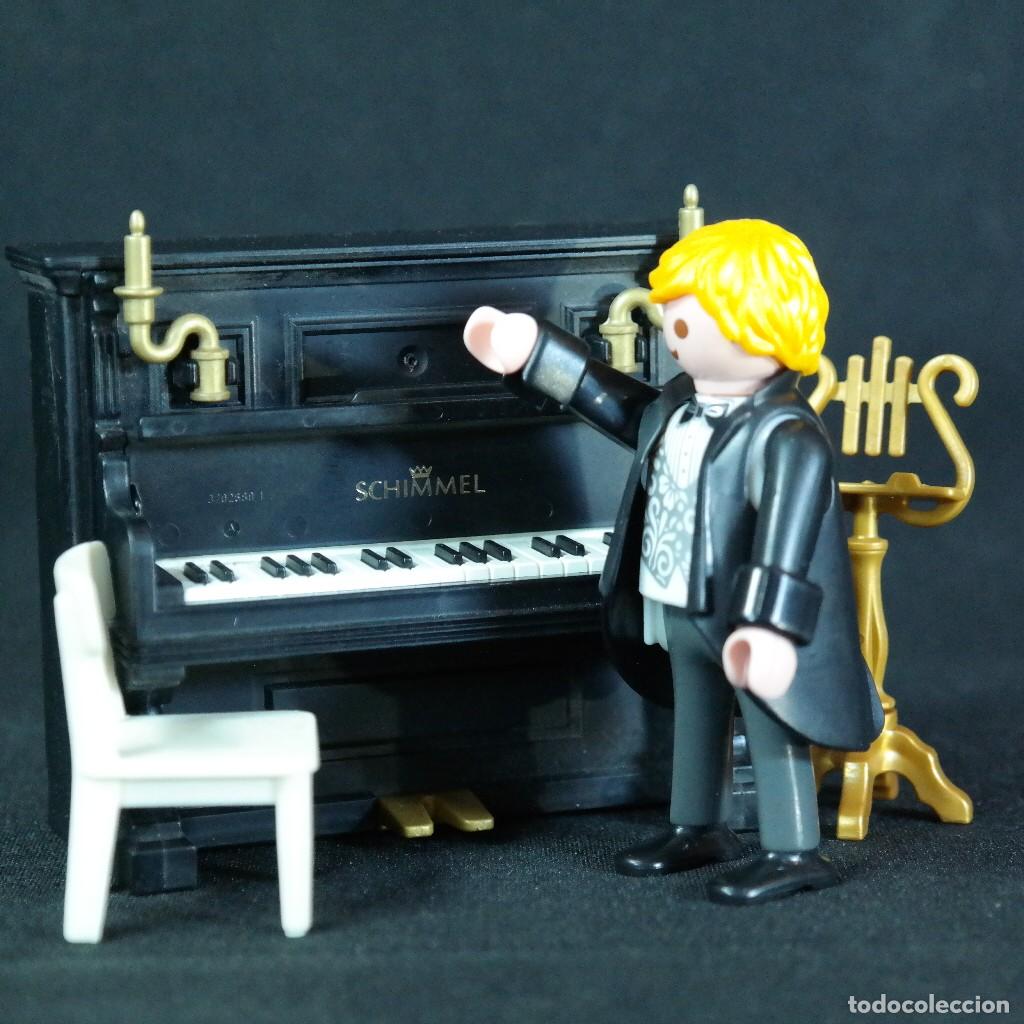 Playmobil: Playmobil piano con pianista (la musica funciona) ☼