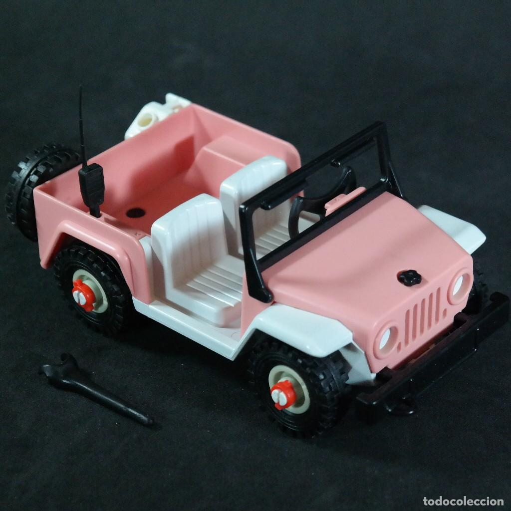 Playmobil: Playmobil jeep rosa totalmente nuevo ☼