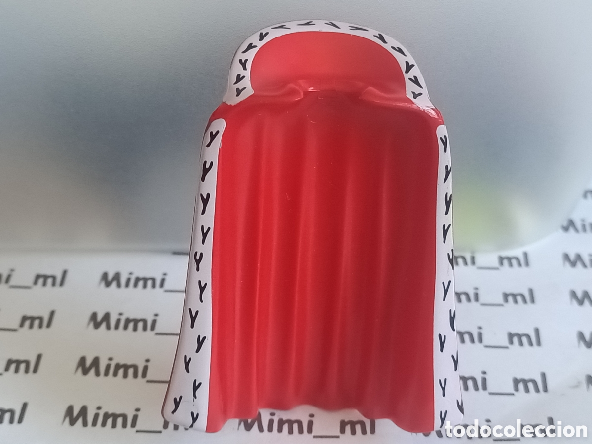 Playmobil: Playmobil capa larga color rojo medieval