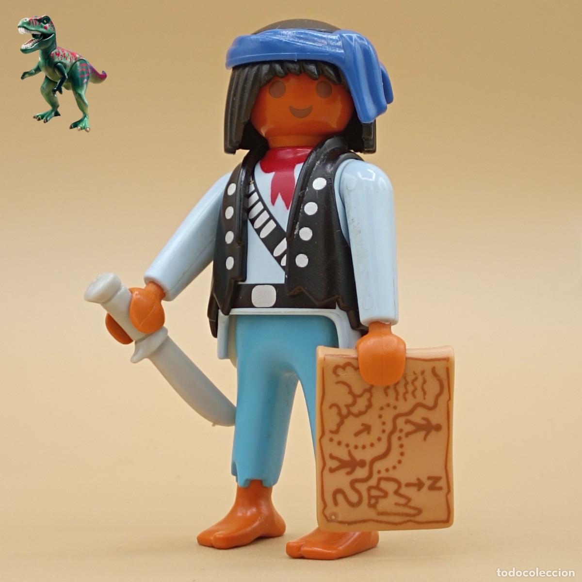 Playmobil: Playmobil figura guia nativo americano indio indigena explorador jungla selva oeste western 3042