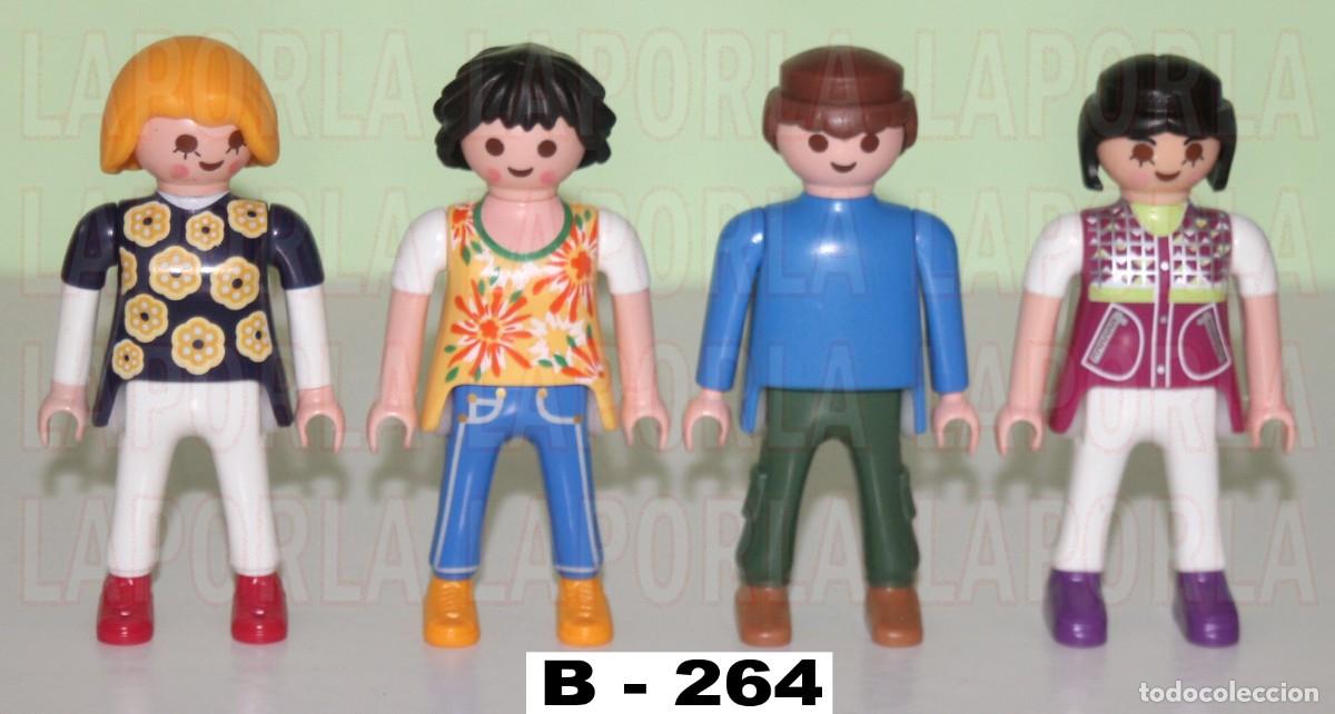 Playmobil: PLAYMOBIL 4 FIGURAS CITY LIFE (B-264)