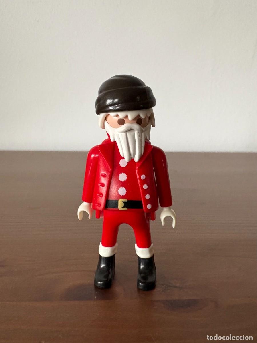 Playmobil: FIGURA PLAYMOBIL FAMOBIL PAPA NOEL CON GORRO , NUEVA SIN USO, SANTA CLAUS