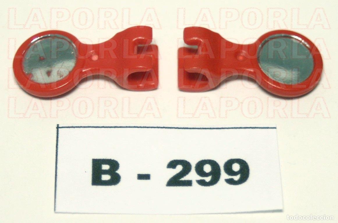 Playmobil: PLAYMOBIL 2 ESPEJOS RETROVISORES MOTO GOLDWING - RECAMBIOS REPUESTOS (B-299)