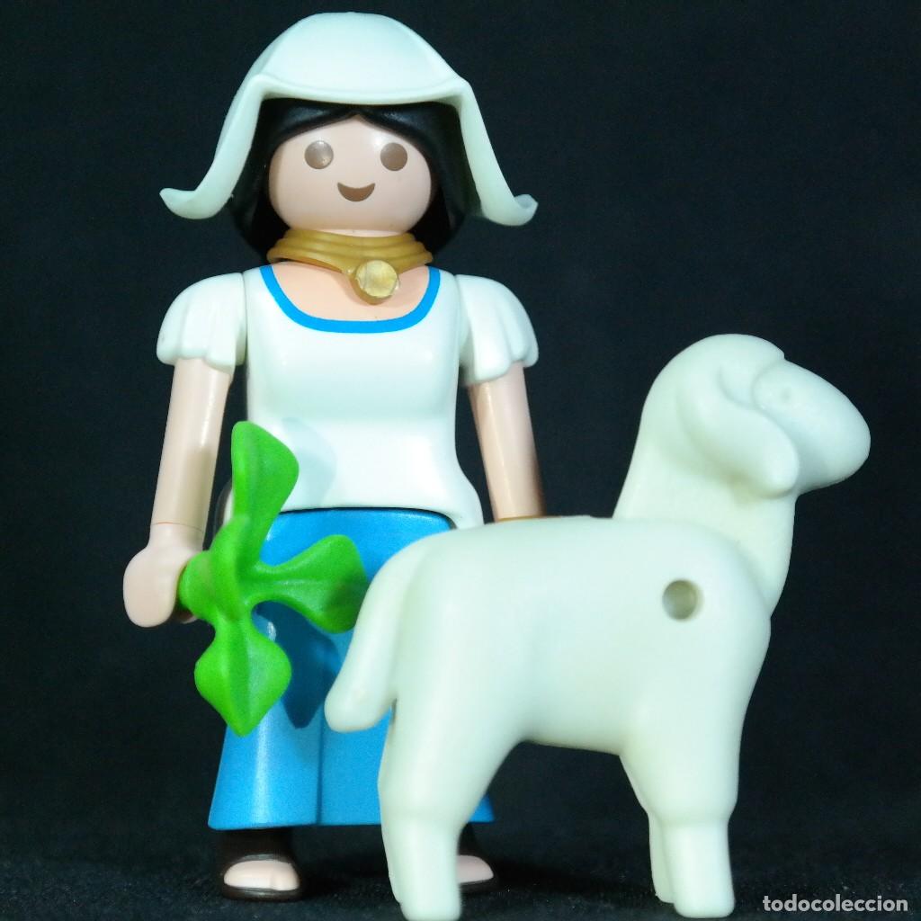 Playmobil: Playmobil mujer medieval con oveja ☼
