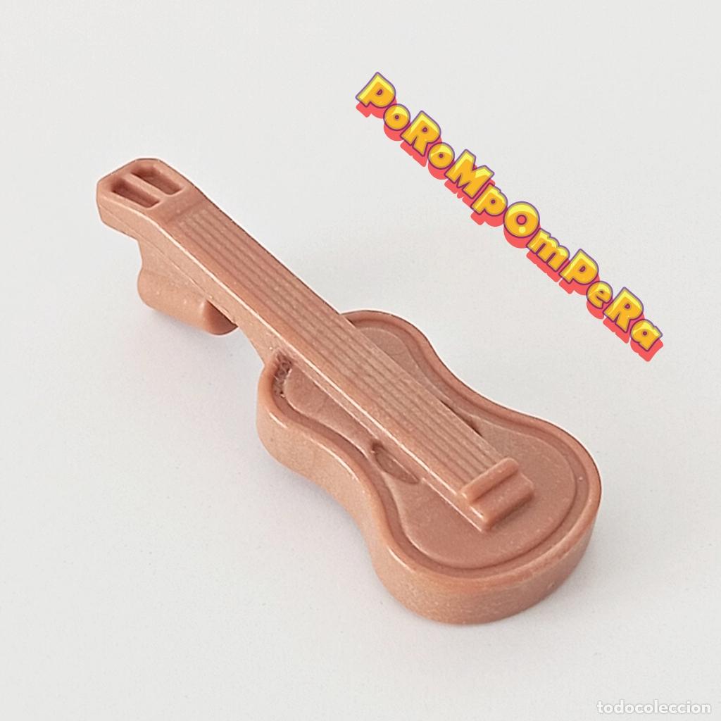 Playmobil: PLAYMOBIL GUITARRA PEQUE&Ntilde;A MARR&Oacute;N CLARO INSTRUMENTO MUSICAL UKELELE M3