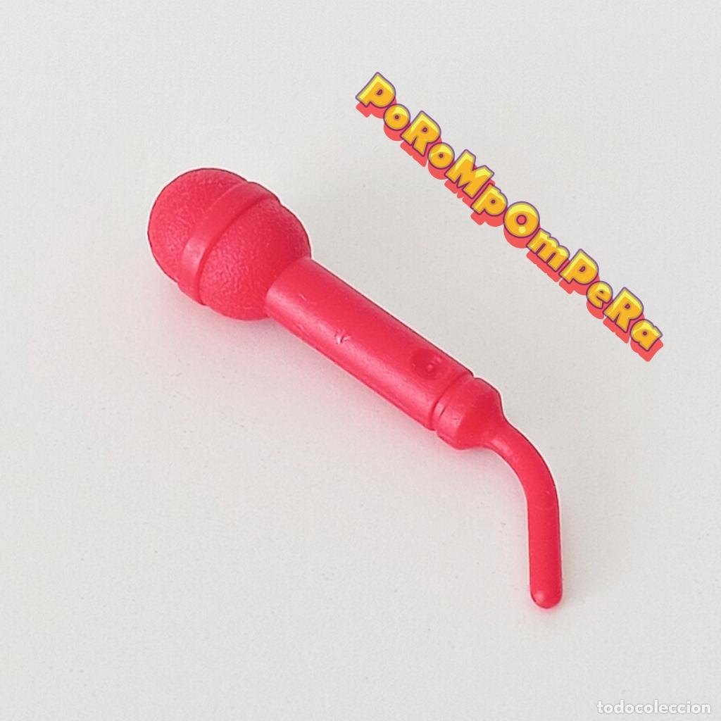 Playmobil: PLAYMOBIL MICR&Oacute;FONO ROJO CANTANTE M&Uacute;SICO MICRO M3
