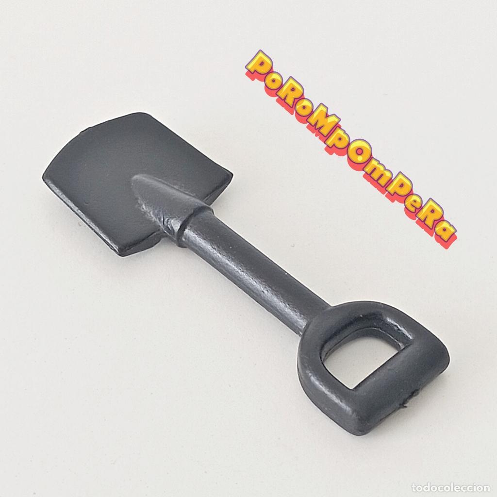 Playmobil: PLAYMOBIL PALA GRIS OSCURO BARCO PIRATA GRANJA SOLDADOS - SET/S POR DETERMINAR M3