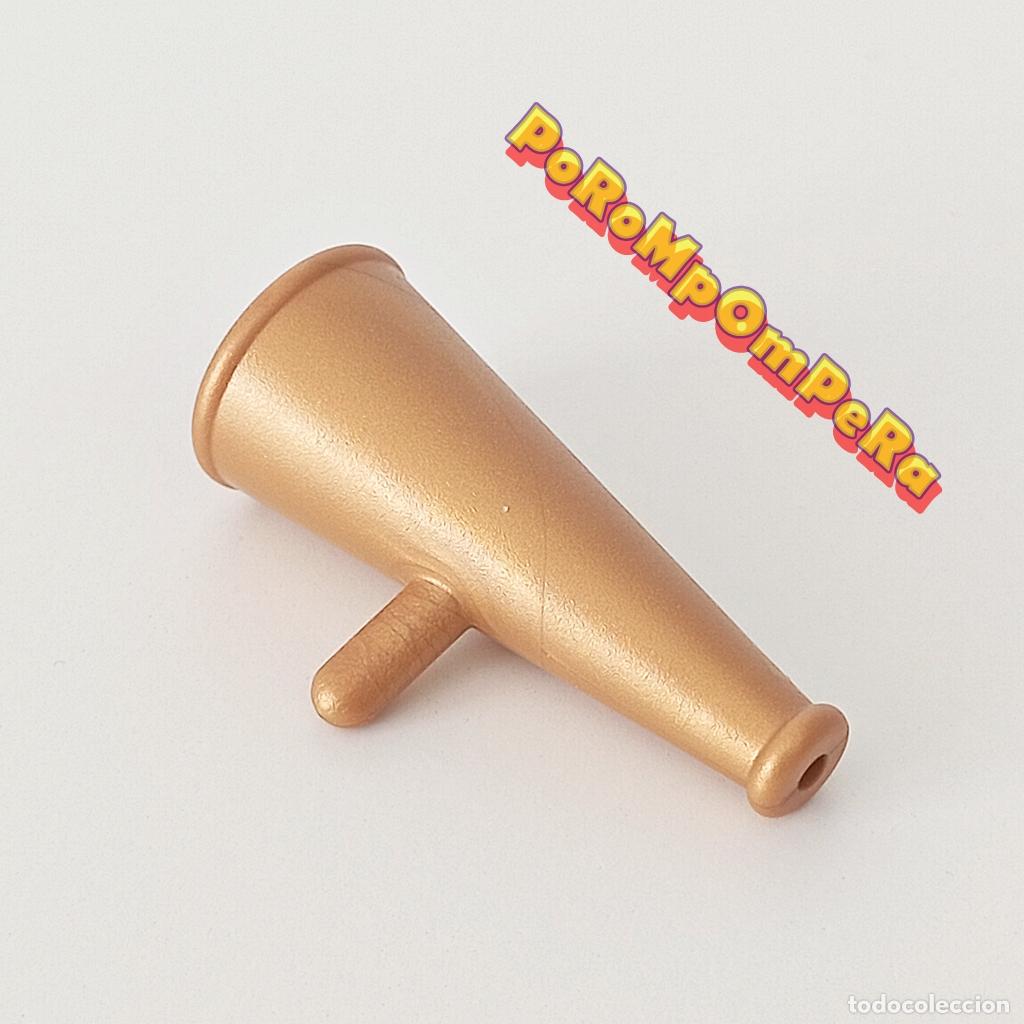 Playmobil: PLAYMOBIL MEG&Aacute;FONO DORADO SIMILAR 3055 3112 3285 3740 ? BARCO PIRATA M3