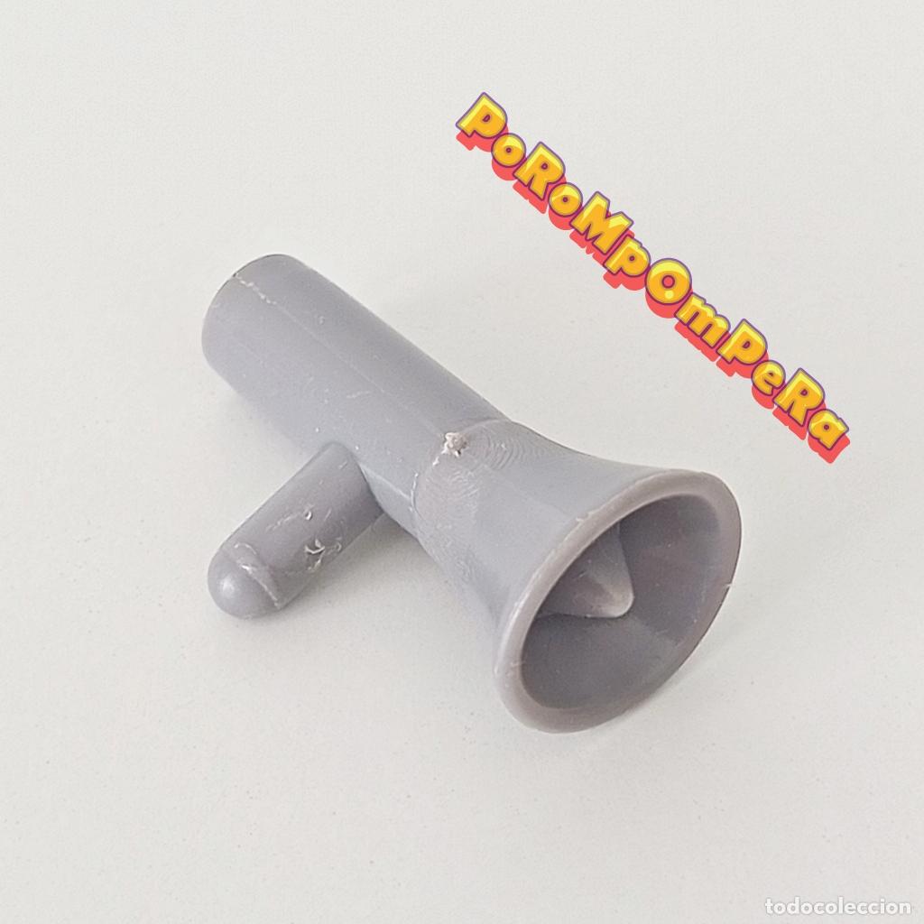 Playmobil: PLAYMOBIL MEG&Aacute;FONO GRIS 3144 3155 3215 3216 3232 3234 3253 3255 3324 3401 3403 3488 3539 3572 M3