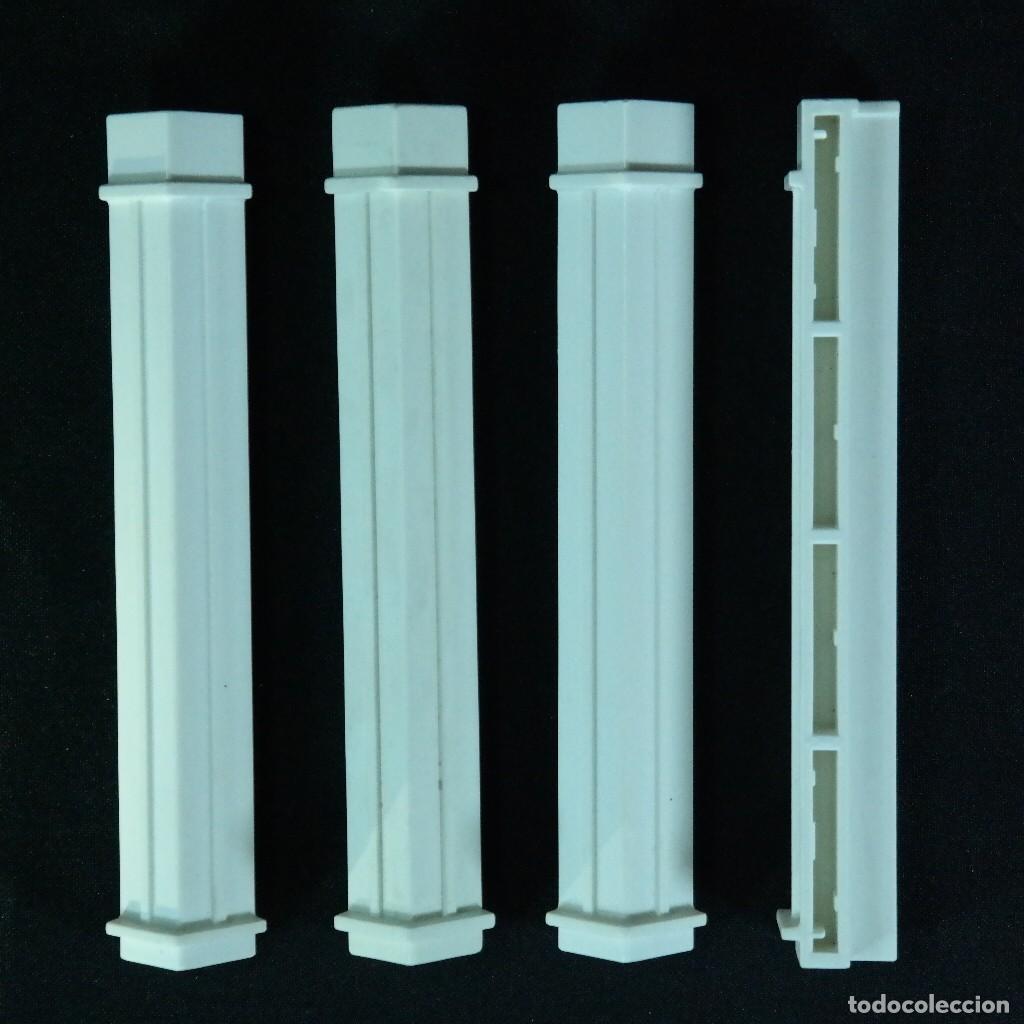 Playmobil: Playmobil 4 conectores blancos esquineros steck ☼