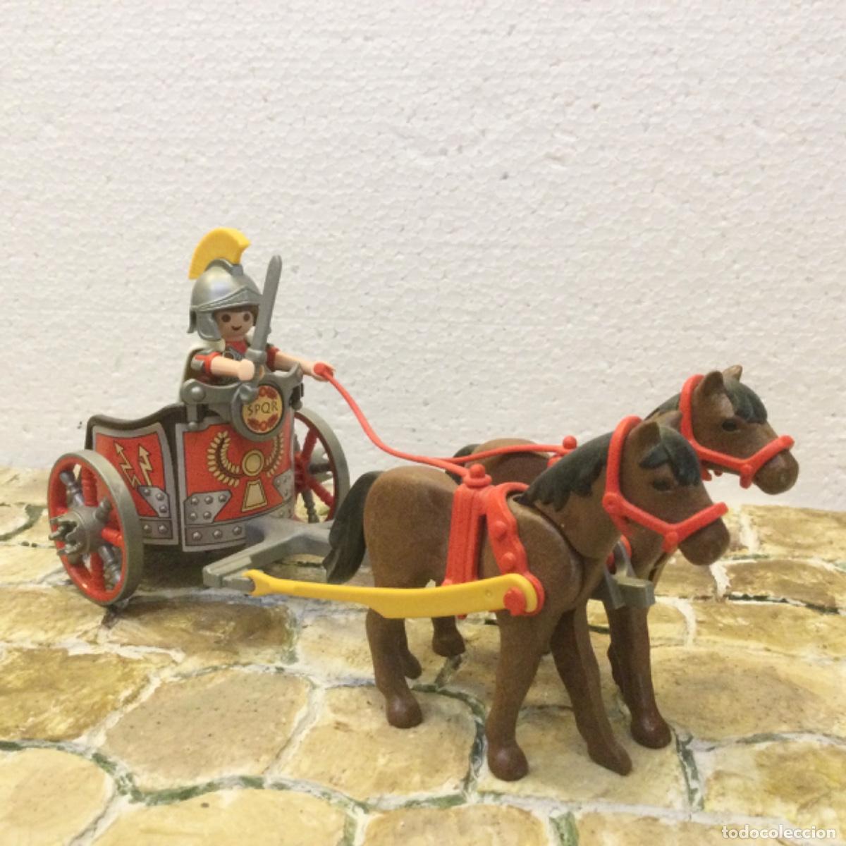 Playmobil: Playmobil. Carro romano ( Biga ). Ref: 5391