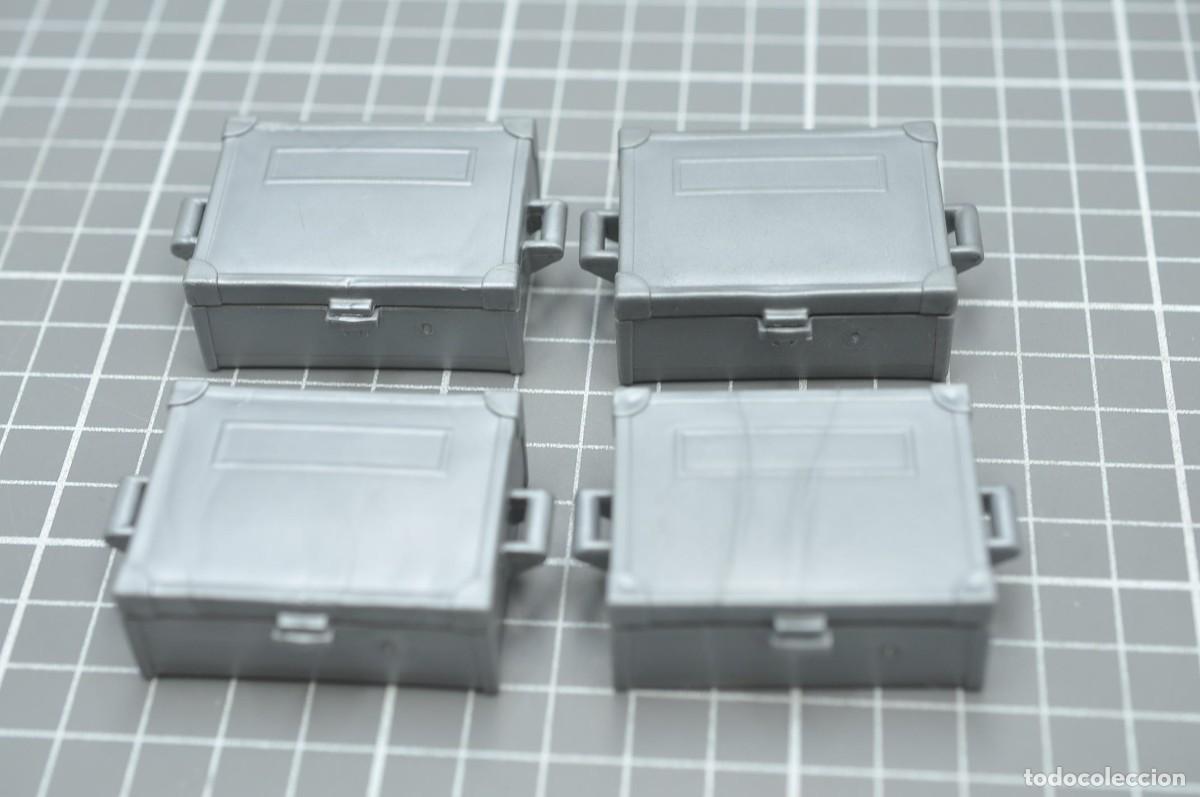 Playmobil: wsk055 Playmobil, 4 cajas transporte