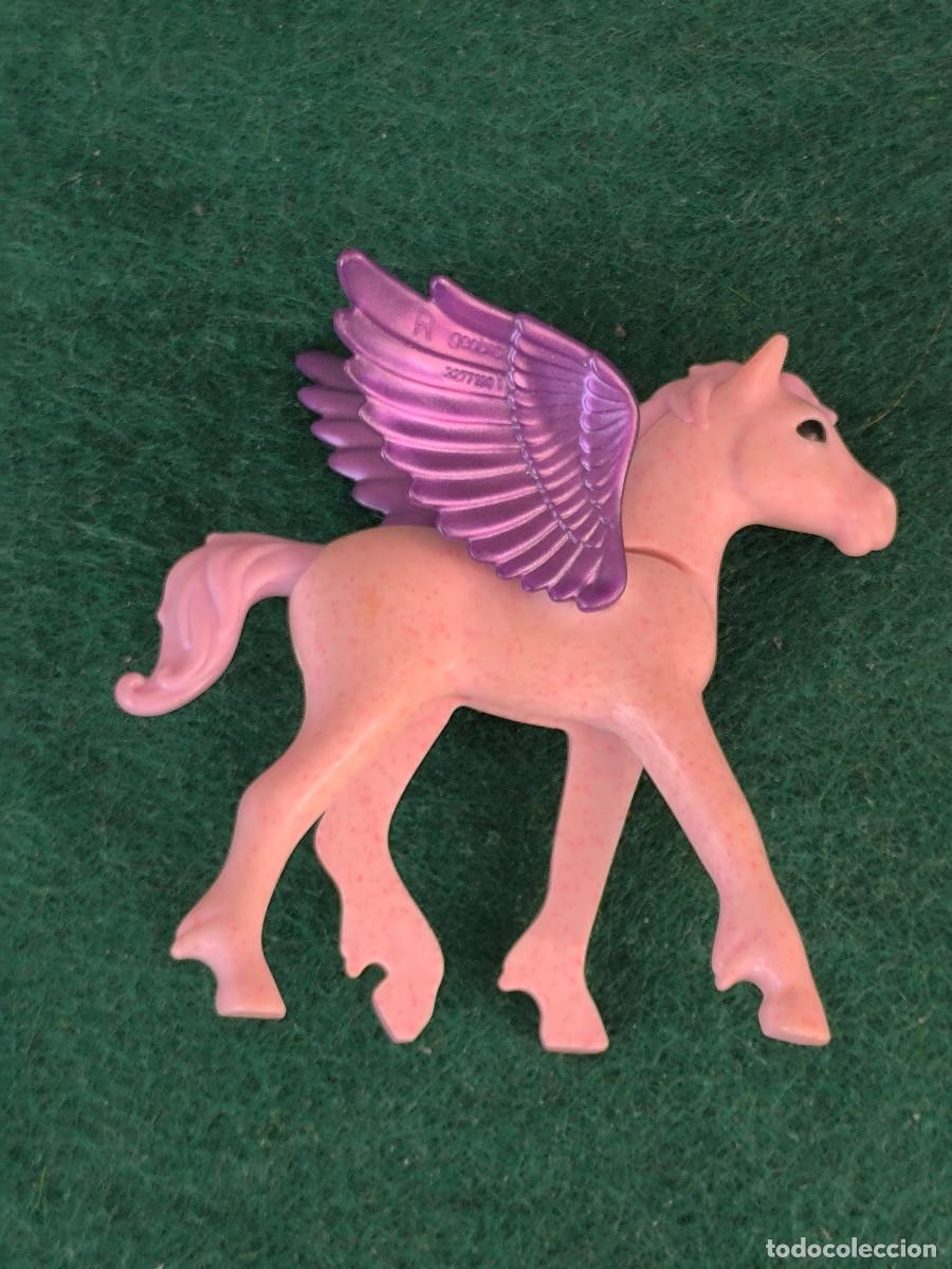Playmobil: playmobil figura potro alado Pegaso alas moradas hadas