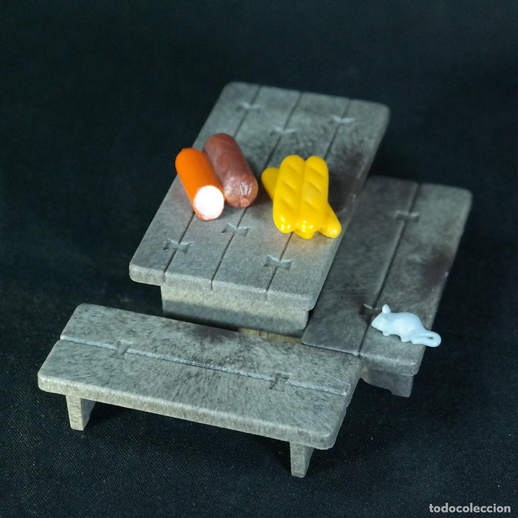 Playmobil: Playmobil mesa con pan y fiambres ☼
