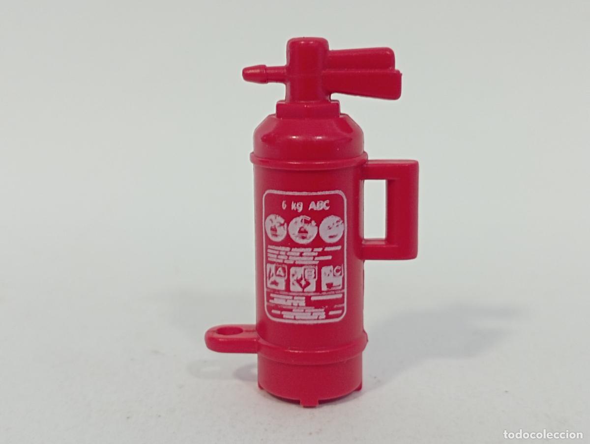 Playmobil: PLAYMOBIL EXTINTOR BOMBEROS CIUDAD--ROJO