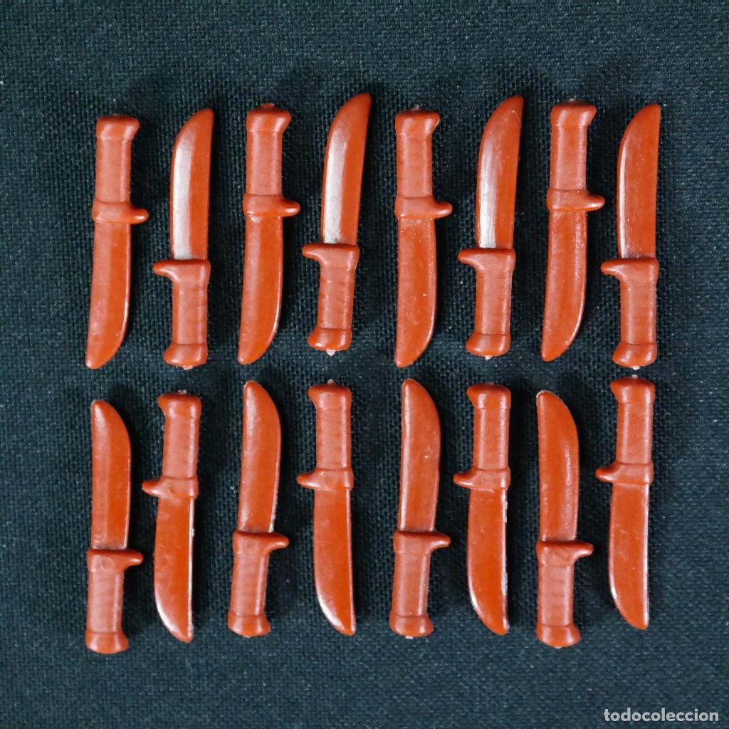 Playmobil: Playmobil 16 cuchillos indios ☼