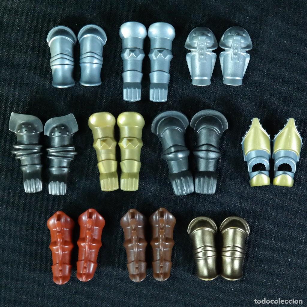 Playmobil: Playmobil lote brazos armaduras ☼