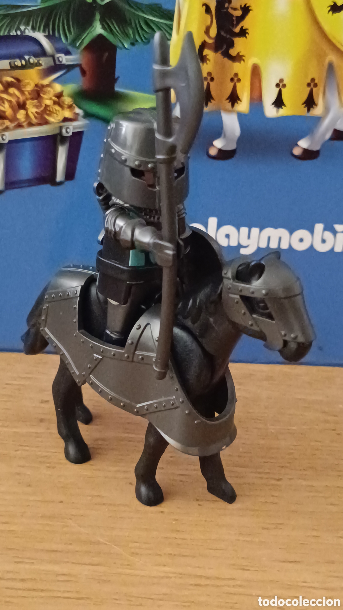 Playmobil: Playmobil Caballero Medieval Halcon Caballo Armadura