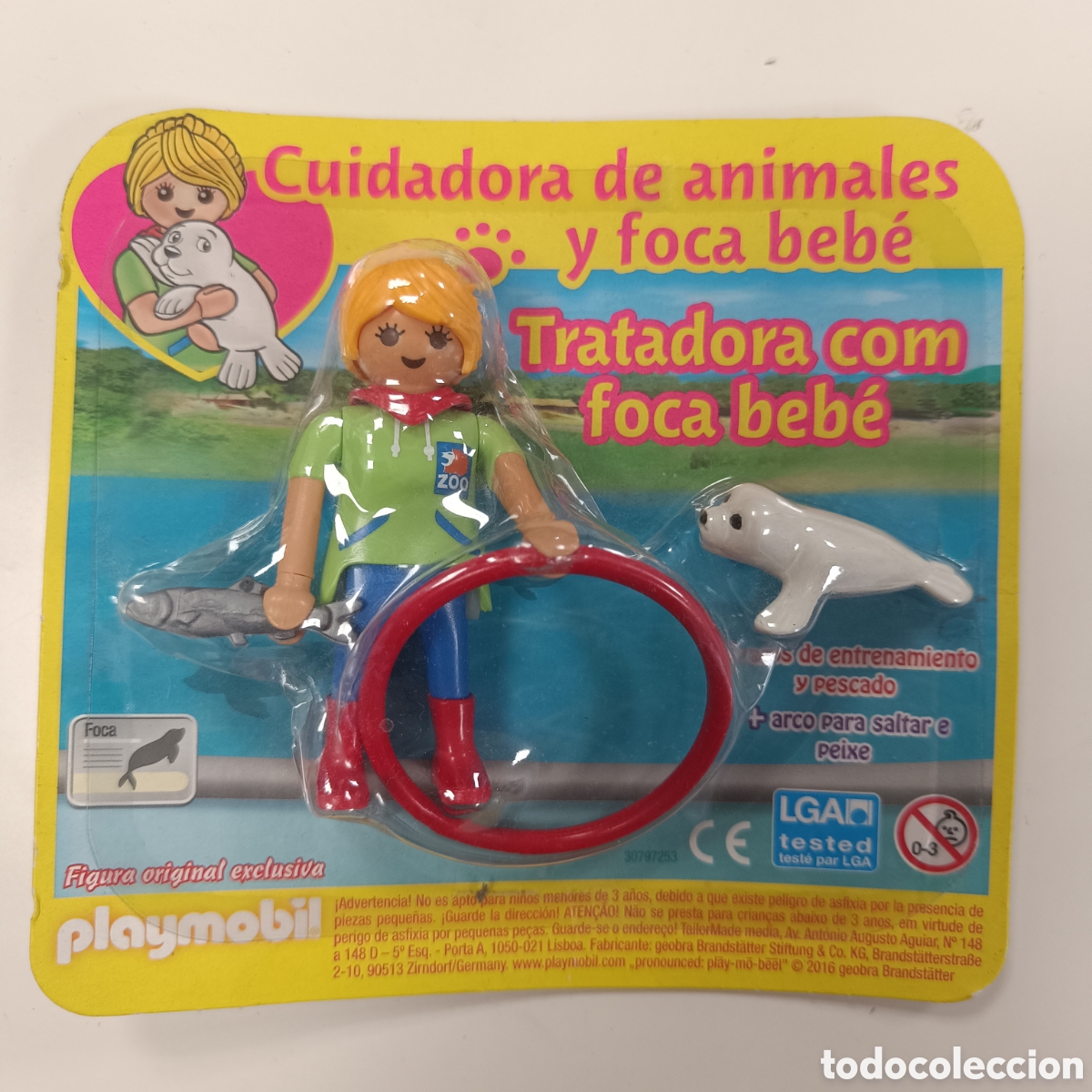 Playmobil: Playmobil Cuidadora y Foca Bebe NUEVO PRECINTADO