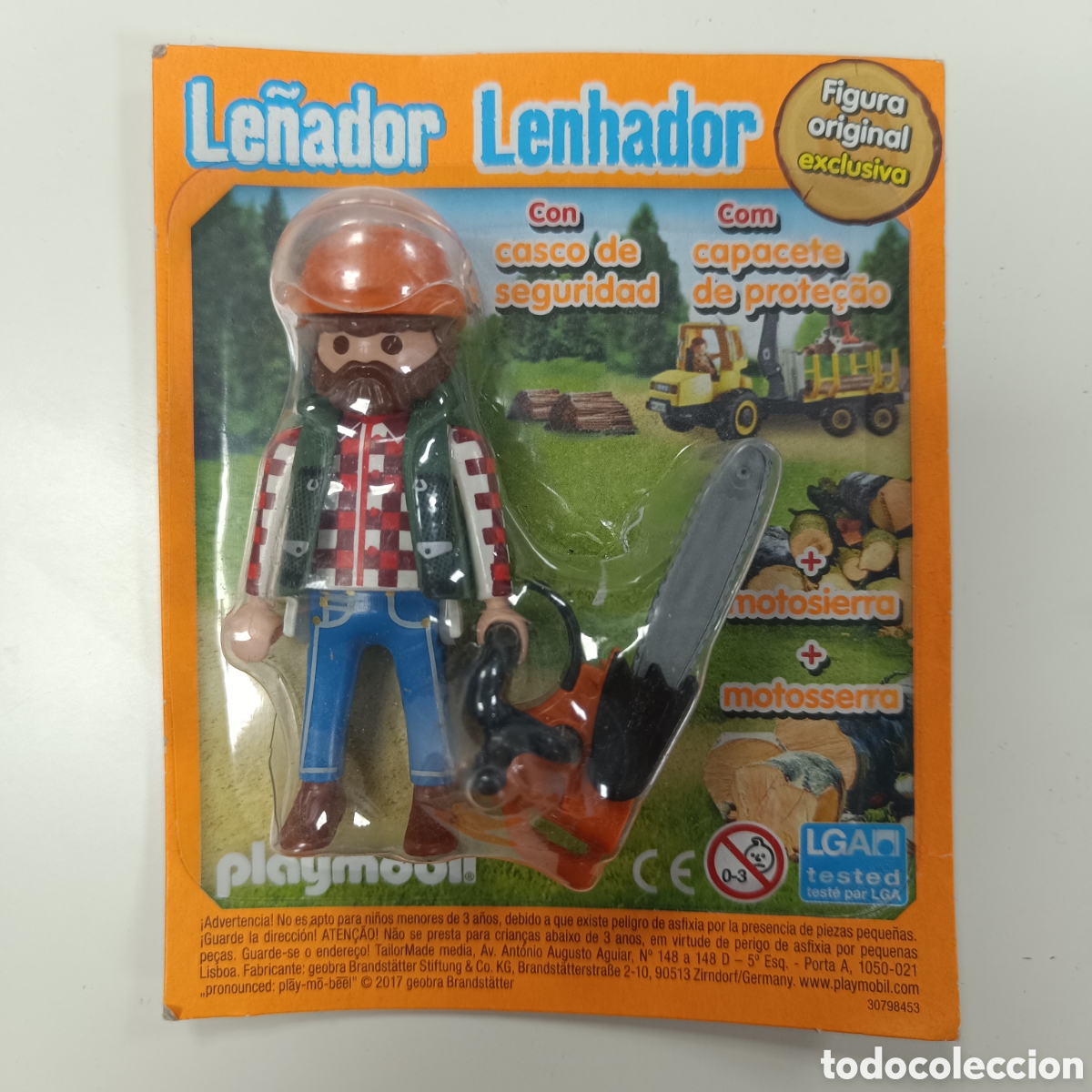 Playmobil: Playmobil Le&ntilde;ador en Bl&iacute;ster NUEVO PRECINTADO