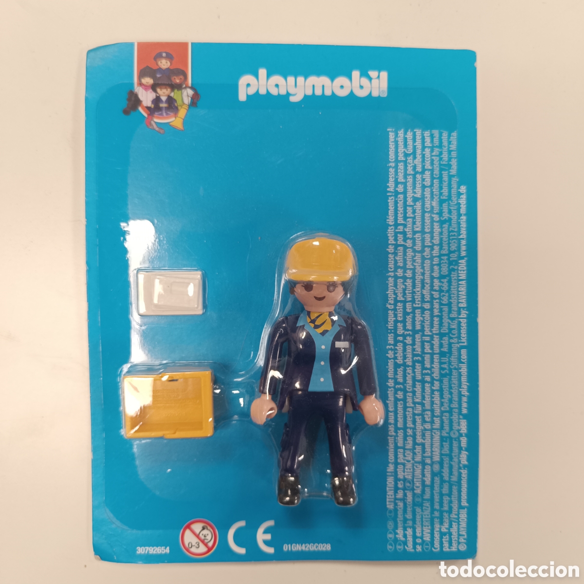 Playmobil: Playmobil Oficio Jefa De Obra en Bl&iacute;ster NUEVO PRECINTADO