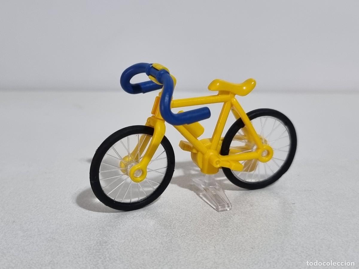 Playmobil: Playmobil 3090 3846 3710 3849 Bici Bicicleta Carretera Carrera Amarilla Ciclista