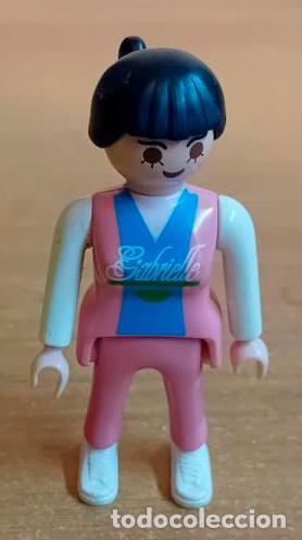 Playmobil: Playmobil figura mu&ntilde;eco mujer peluquera - esteticien - hotel - city life