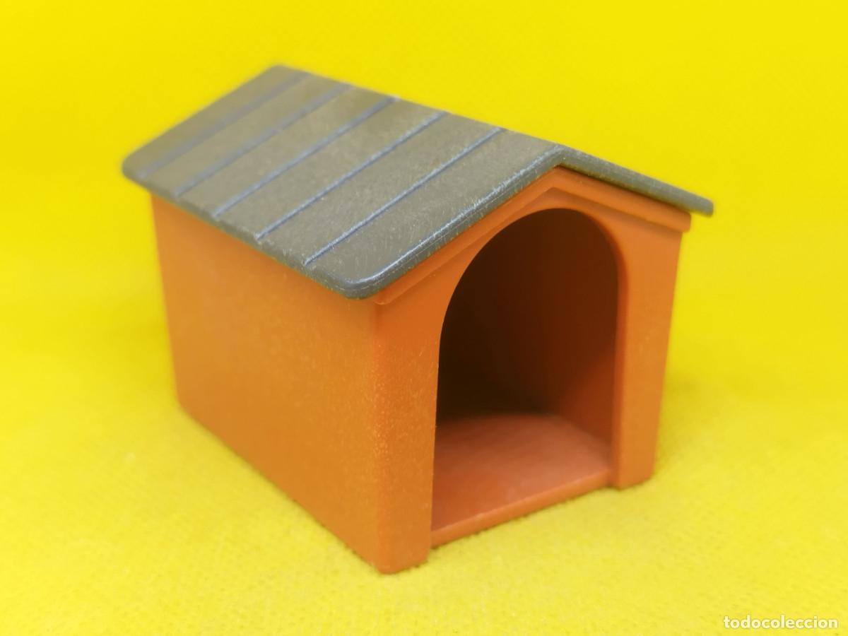 Playmobil: Playmobil caseta de perro con tejado gris