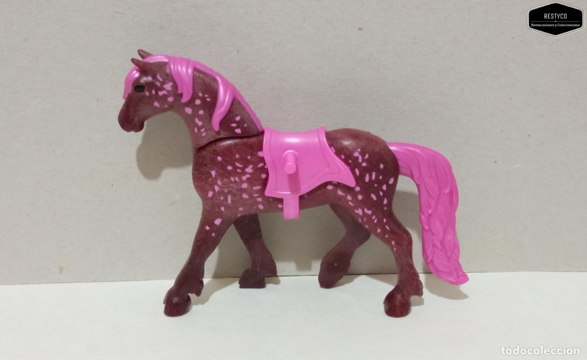 Playmobil: Playmobil - Caballo Hadas Crin Montura Cola Rosa