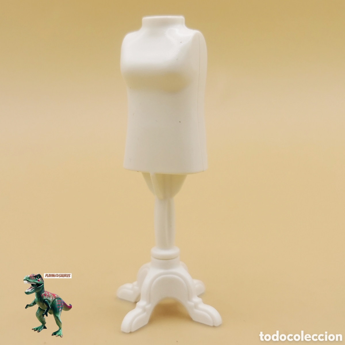 Playmobil: PLAYMOBIL maniqui mujer expositor vestidos tienda boutique mansion victoriana sastreria moda blanco