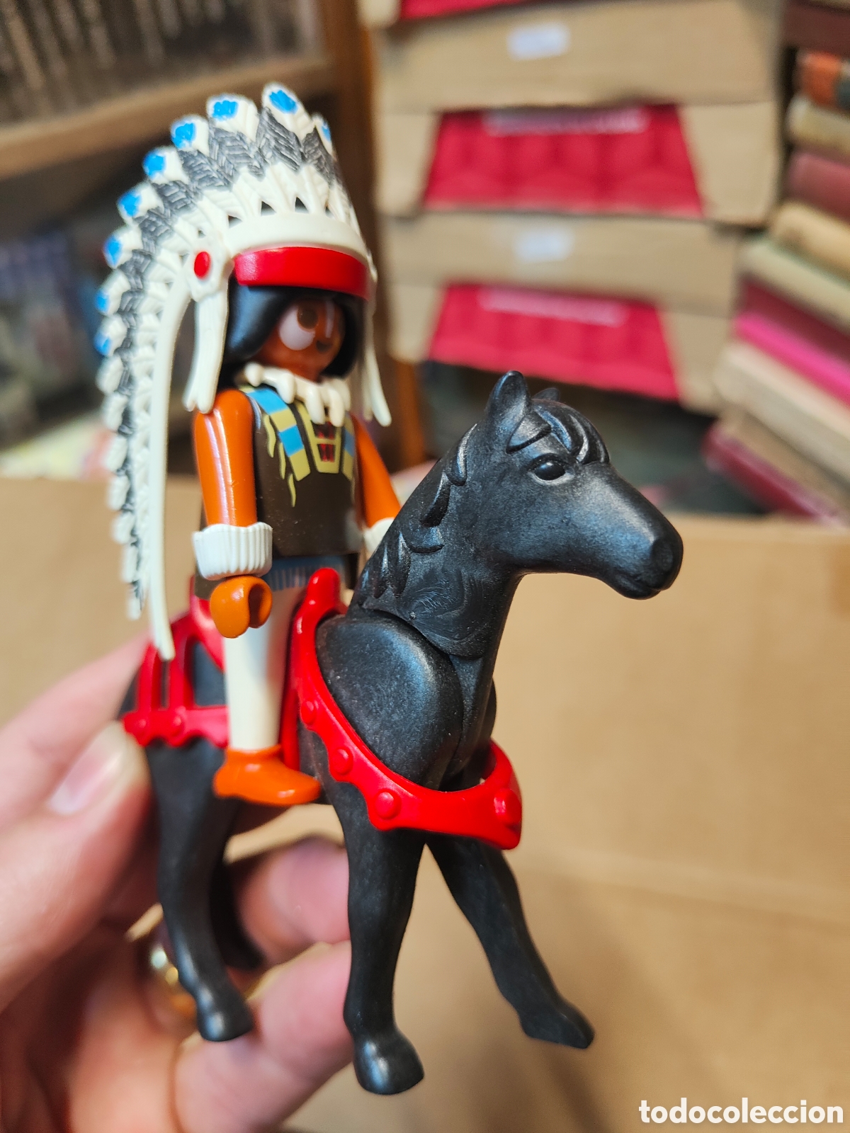 Playmobil: Playmobil indio a caballo - Foto 2