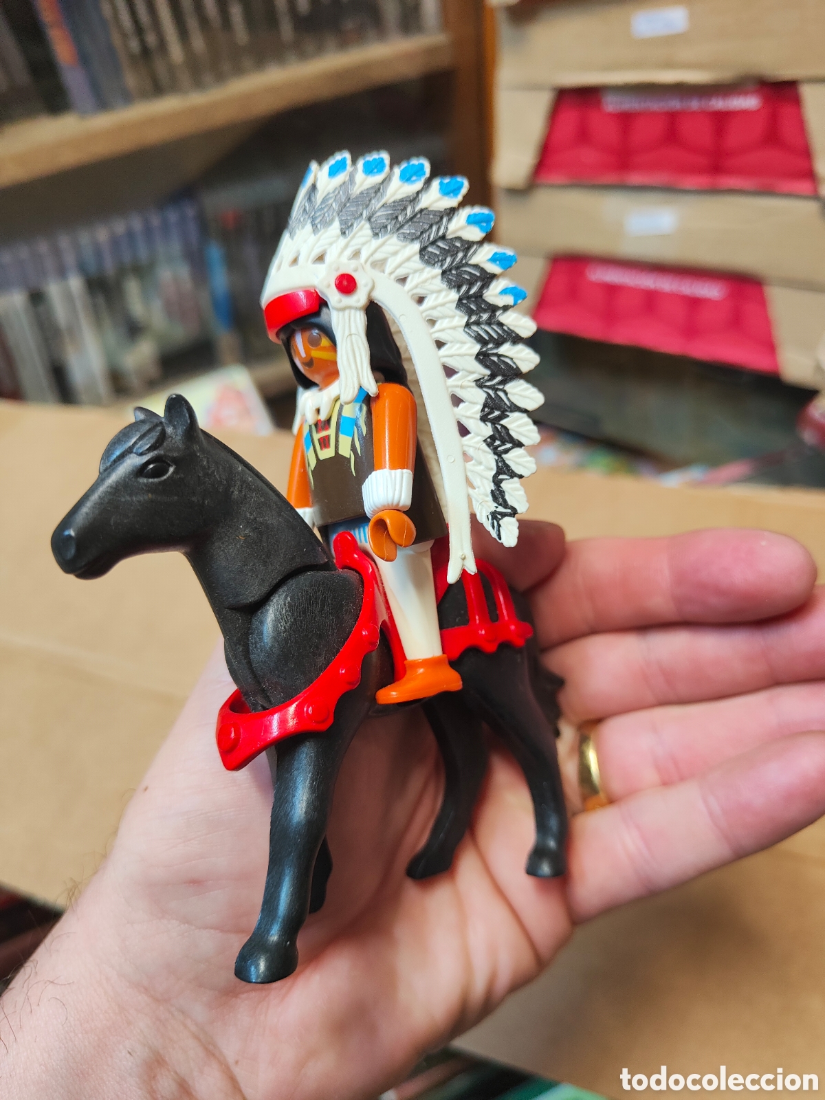 Playmobil: Playmobil indio a caballo - Foto 3