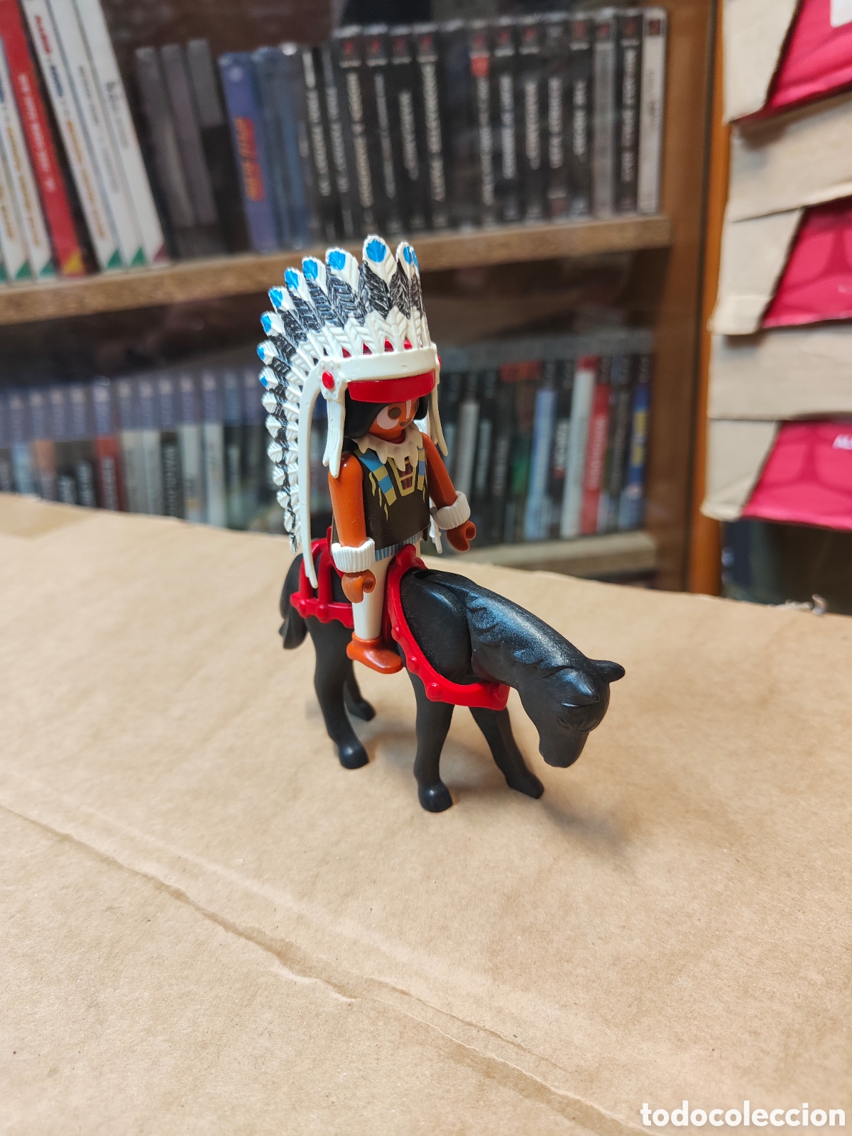 Playmobil: Playmobil indio a caballo