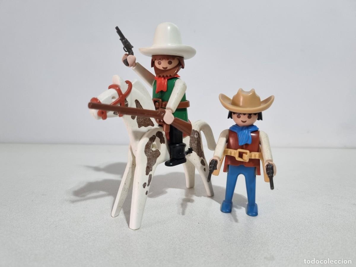 Playmobil: Playmobil 3304 Antiguo Vaquero Cuatrero Oeste Western Granja Rancho