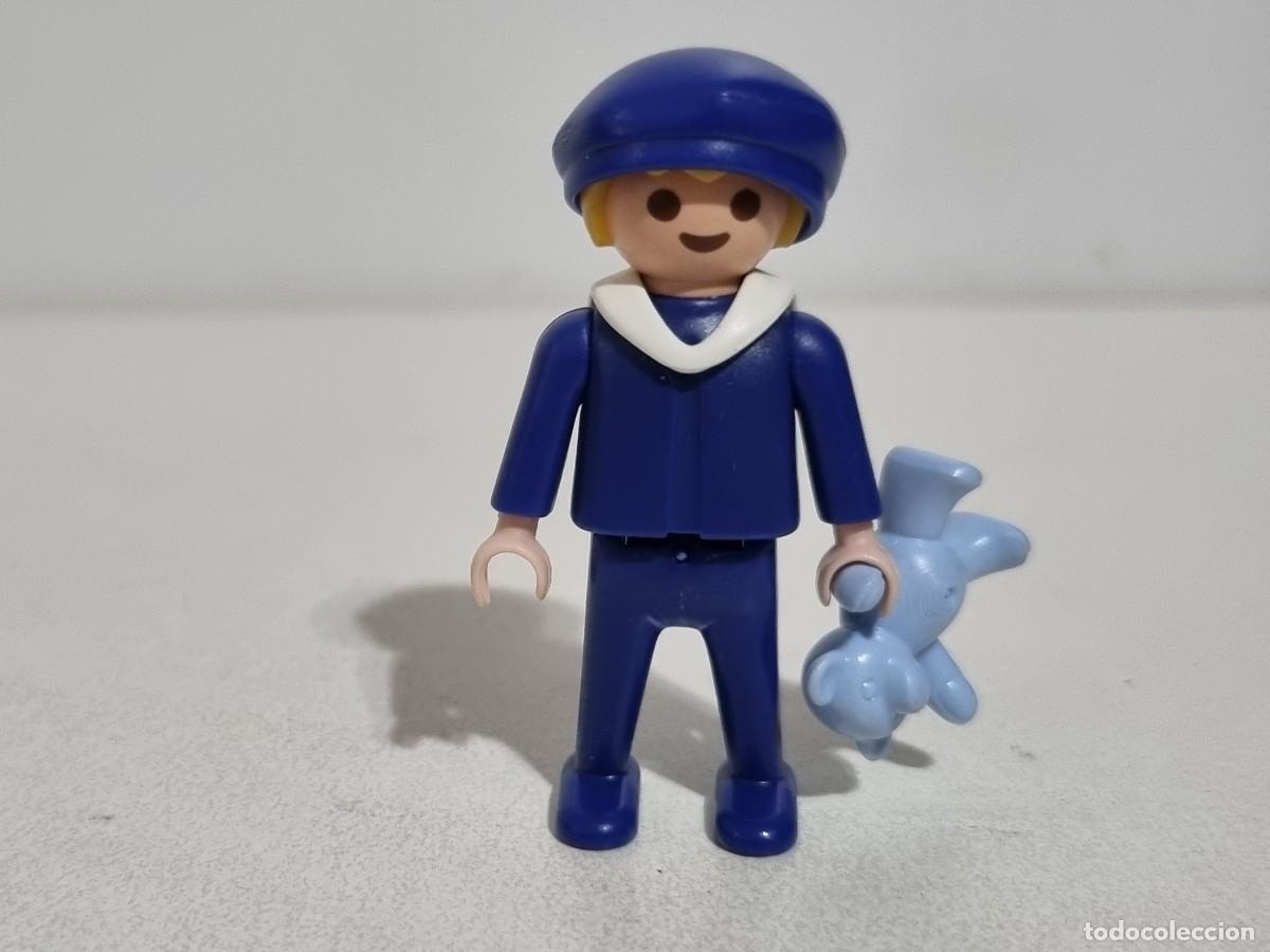 Playmobil: Playmobil 5406 Antiguo Ni&ntilde;o Victoriano Azul Casa Mansion Familia