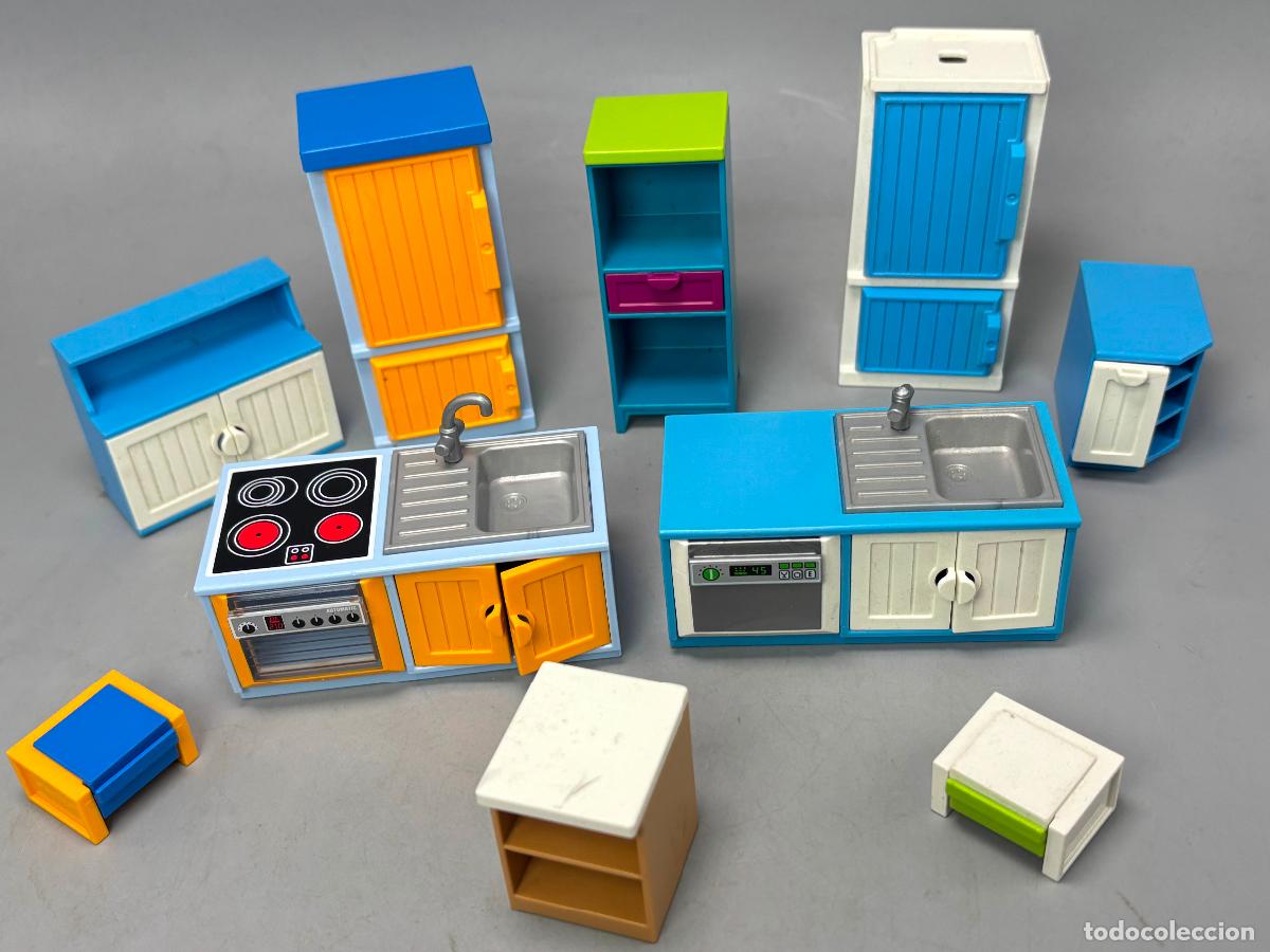 Playmobil: Playmobil lote muebles cocina modernos