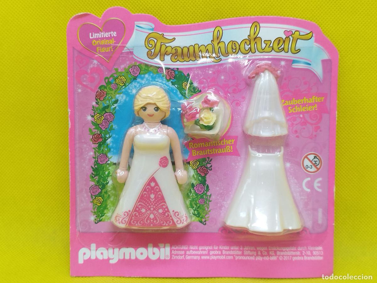 Playmobil: Playmobil Novia con ramo de flores y velo corto