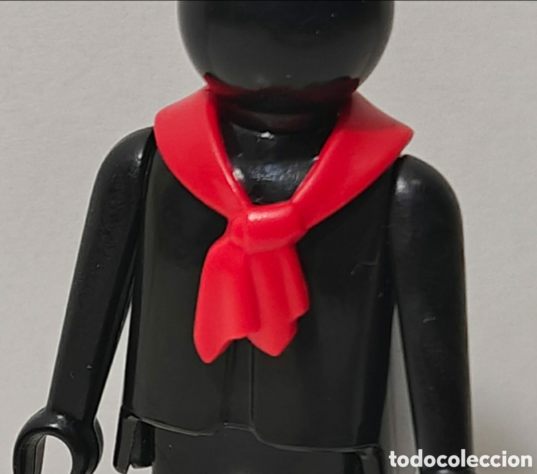Playmobil: playmobil pa&ntilde;uelo rojo para cuello, piratas, medieval, vikingos, oeste, victoriano, granja, aldeana