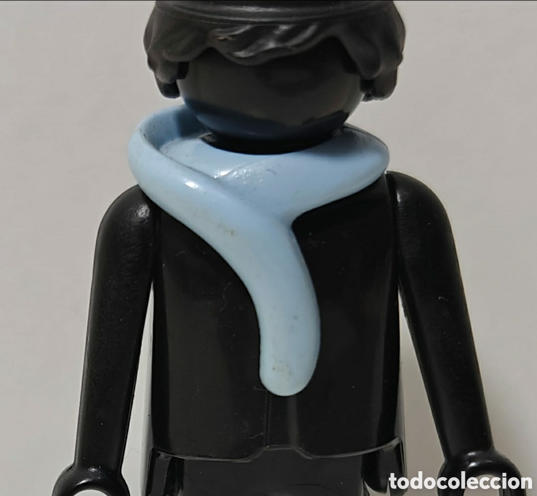 Playmobil: playmobil pa&ntilde;uelo-bufanda azul para cuello, piratas, medieval, vikingos, oeste, victoriano, city