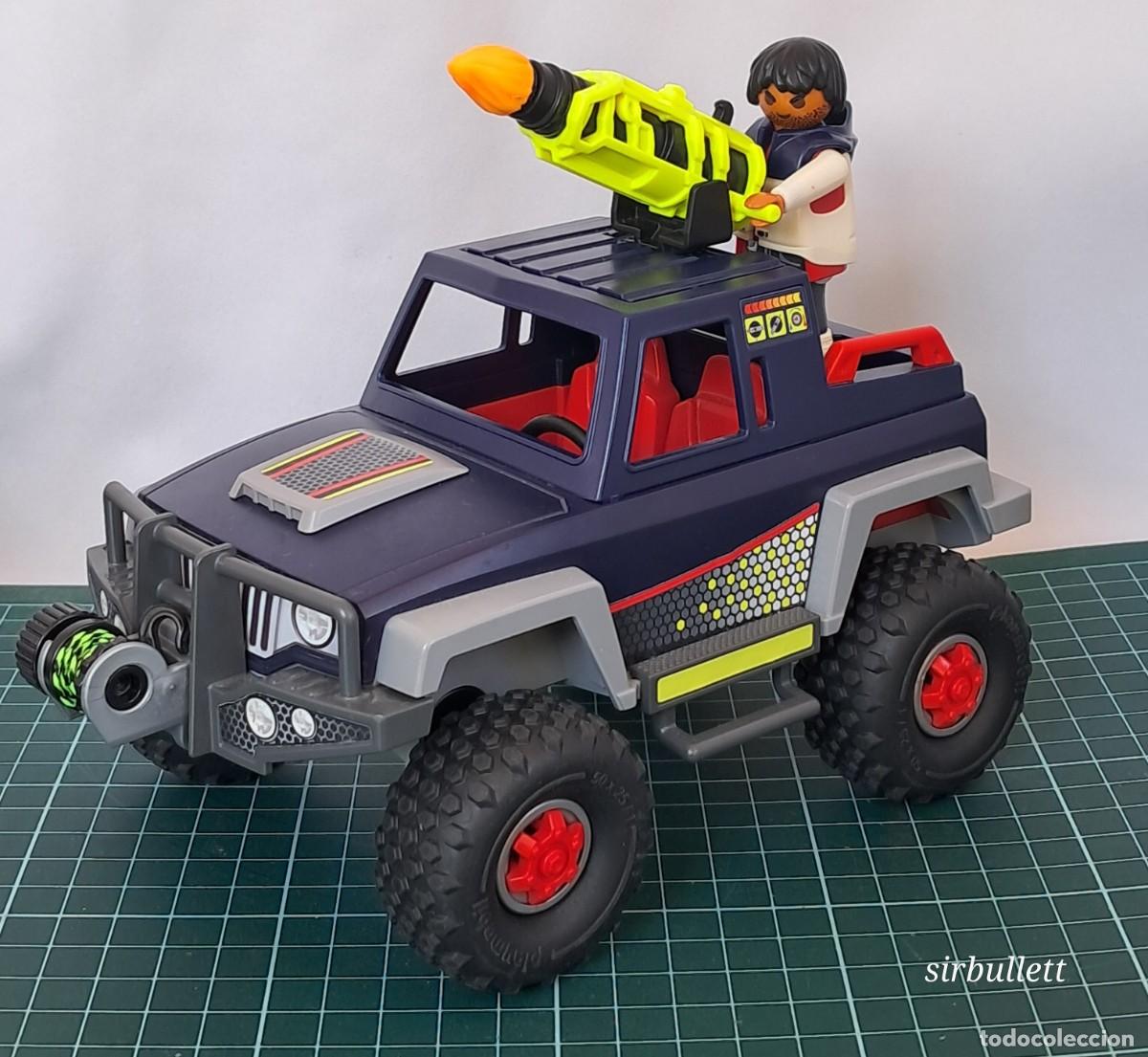 Playmobil: Jeep 4x4 veh&iacute;culo todoterreno con piratas del hielo de playmobil. 9059