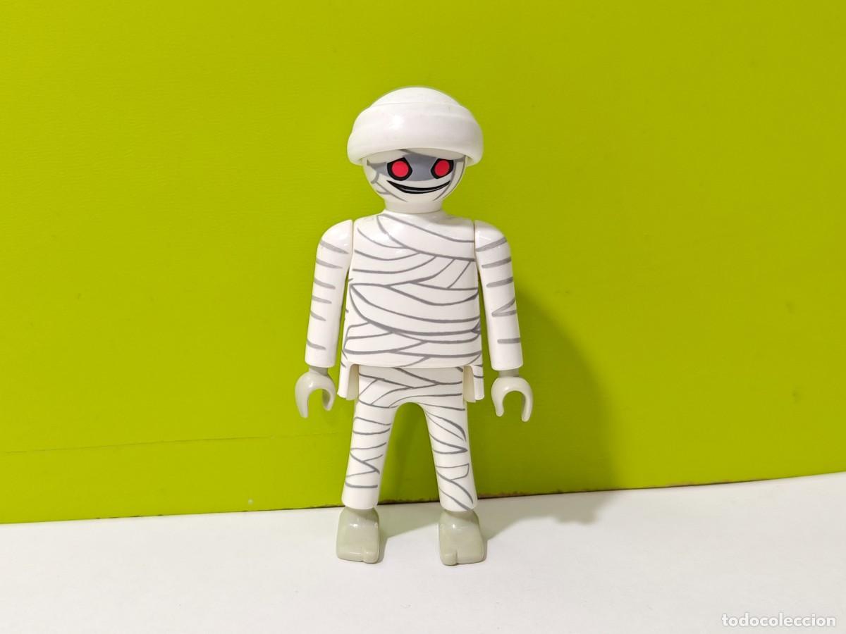 Playmobil: playmobil figura hombre momia, Egipto, Halloween, pir&aacute;mide, Scooby Doo, cazafantasmas, city