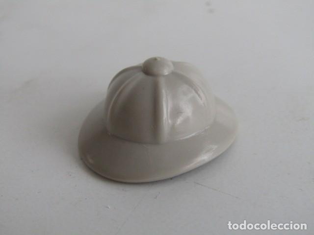 Playmobil: DIFICIL GORRO SALAKOT SAFARI AVENTURA AFRICA COLOR GRISACEO ANTIGUO PLAYMOBIL