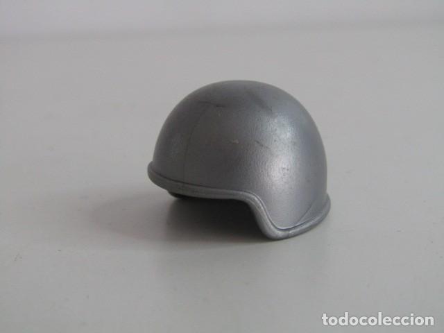 Playmobil: DIFICIL CASCO PLATEADO MOTORISTA HELL ANGEL ESPECIAL HARLEY DAVIDSON PLAYMOBIL