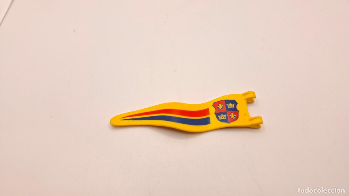 Playmobil: PLAYMOBIL BANDERIN BANDERA ENTANDARTE MEDIEVAL GUERRERO SOLDADO