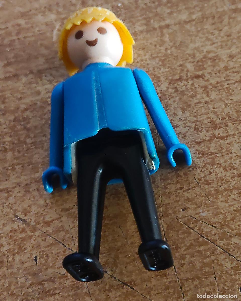Playmobil: PLAYMOBIL policia - transportista tren - famobil -muy antiguo - GEOBRA 1974