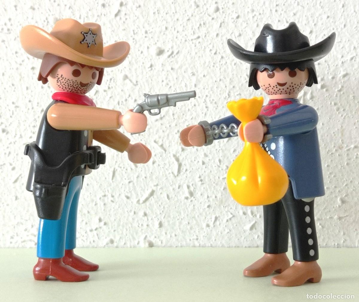 Playmobil: PLAYMOBIL. SHERIFF Y FORAJIDO/LADR&Oacute;N DE BANCOS (1994)