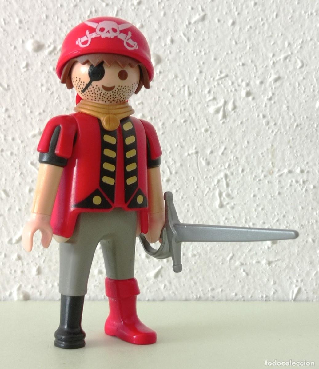 Playmobil: PLAYMOBIL. SUBOFICIAL PIRATA, PATA PALO, BARCO/GALE&Oacute;N PIRATA (1996)