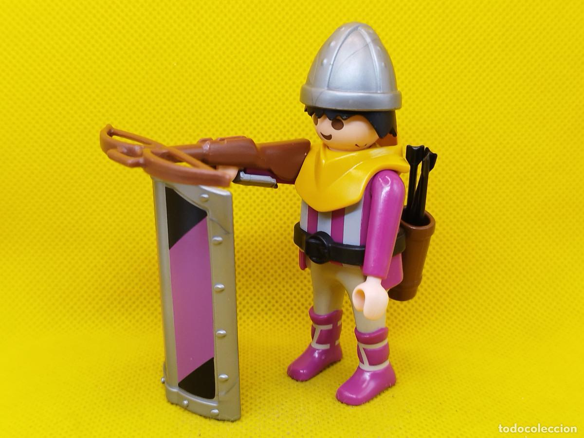 Playmobil: Playmobil Ballestero medieval con escudo