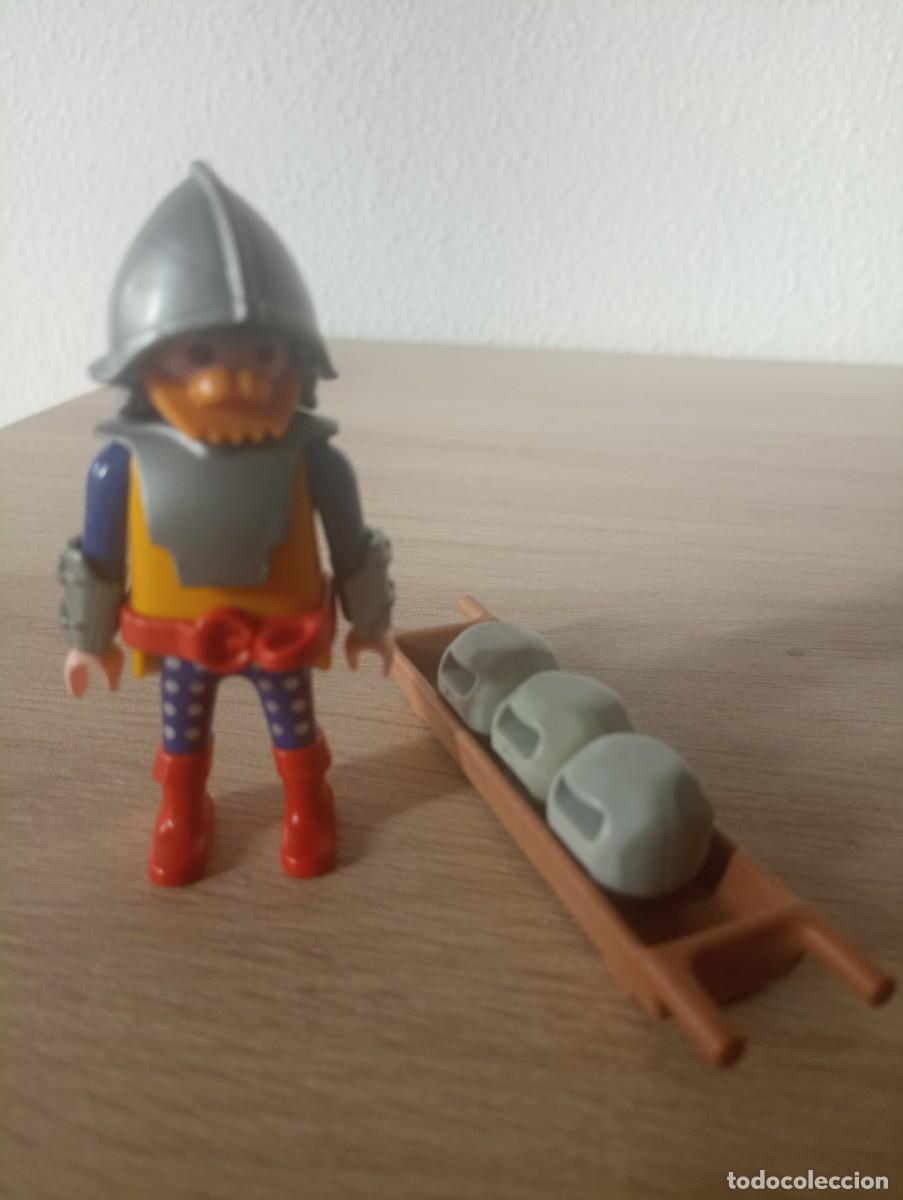 Playmobil: playmobil, lote, artillero del castillo imperial, Ref. 3268, guerrero medieval. edad media. SOLO HOY