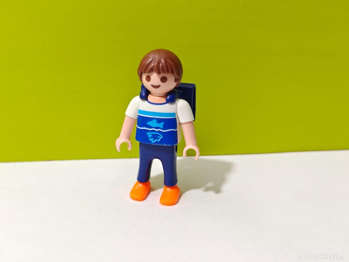 Playmobil: playmobil figura ni&ntilde;o con mochila, colegio, escuela, casa, parque, chal&eacute;, city...
